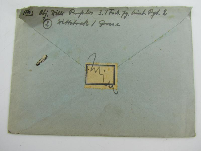 Field Post from Soldier to Family...dated 1945