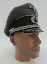 Wehrmacht Heer Infantry Officer’s Visor Cap by Peküro...