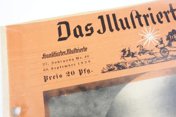 German Newspaper "Frankfurter Illustrierte" 30 September 1939