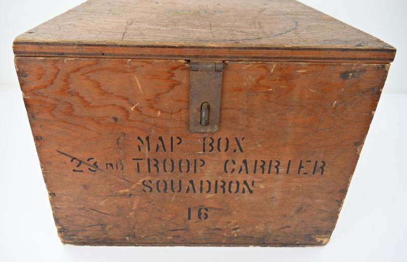 USAAF WW2 23rd Troop Carrier Map Box