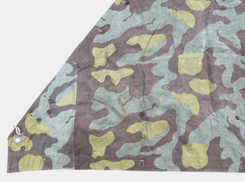 Italian Camouflage Heer/Waffen-SS M31 Shelter Quarter (Zeltbahn)...Rare