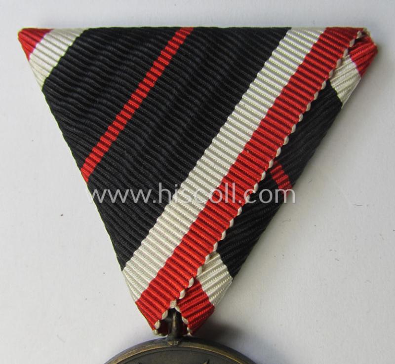 'Kriegsverdienst-Medaille 1939' on Austrian-styled ribbon (ie. 'Bandabschnitt')