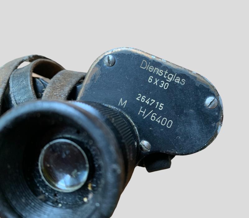 WH (HEER) Early Pre-War Binoculars 'Dienstglas'