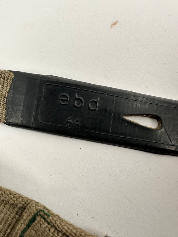 German Long Gasmask strap "ebd"1944