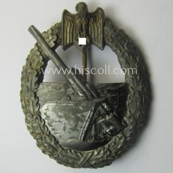 WH (KM) 'Marine-Artillerie-Abzeichen' being a maker- (ie. 'H.A.'-)...