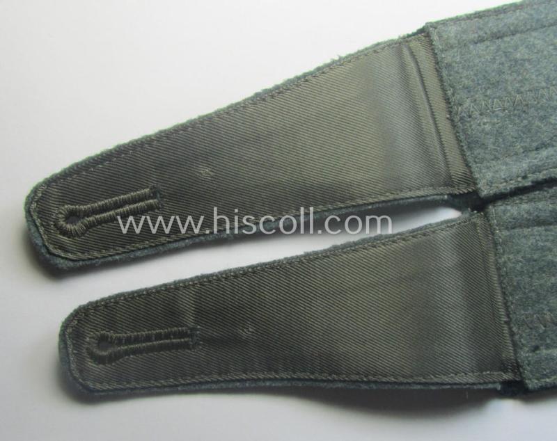 'Virtually mint' pair of WH (Heeres) neatly 'cyphered' ('M36'- ie. 'M40'-pattern and/or pointed-style) NCO-type shoulderstraps: 'Uffz. des Infanterie-Rgts. 119'