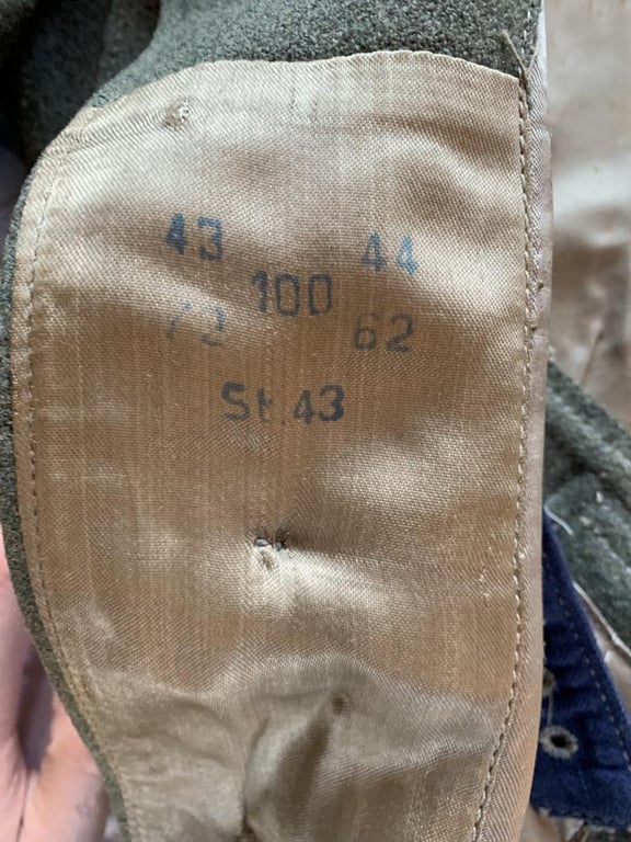 WH (Heer) Army Infantry Tunic -Feldbluse 1943-