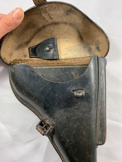 WH (Heer)/Waffen-SS Leather P08 Holster -1938-