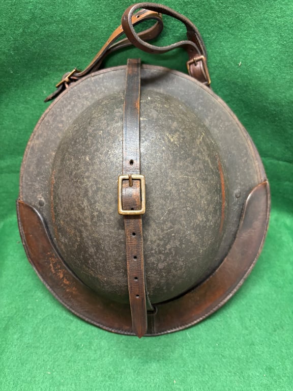 Leather Helmet Carrier 1916- Post WW1