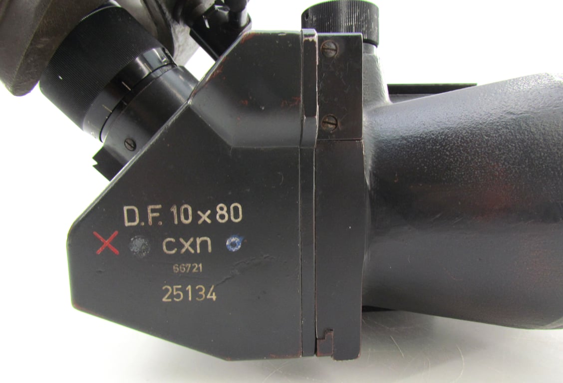 German Anti-Aircraft Flak binoculars D.F. 10x80  (Doppellfernrohr)