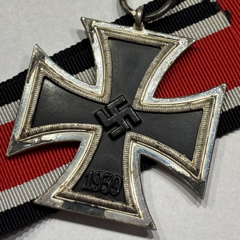 Iron Cross Second Class "Unmarked" with ribbon