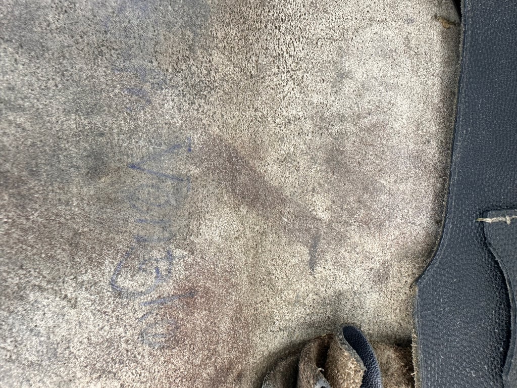 Original German WWII Black Leather Mapcase