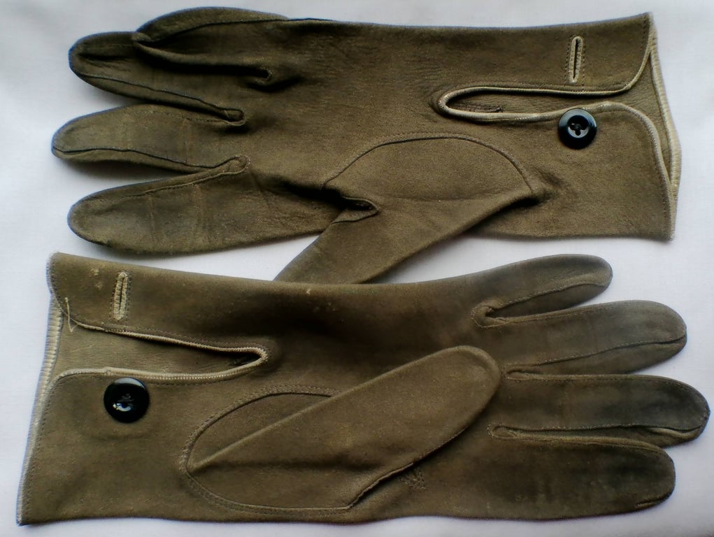 German Officer WW2 gloves