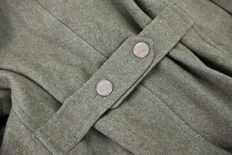 US WW2 Enlisted Men Wool Greatcoat 44L