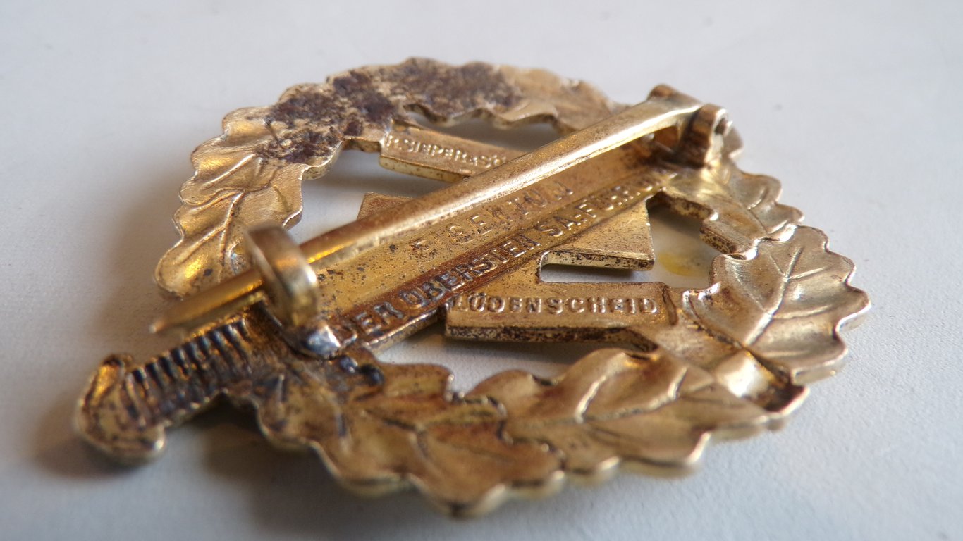 Early SA Sports Badge in Gold (Oberste SA-Führung)