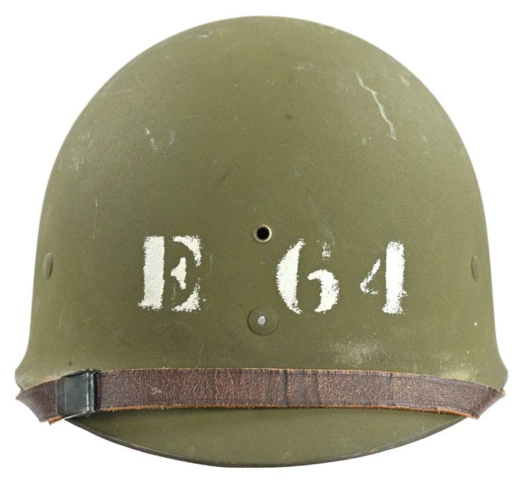 US WW2 Navy M1 Helmet MM2 'Mike A Kotz'