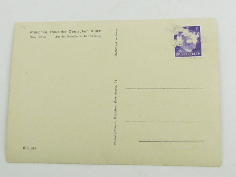 Postcard : Aus der Kesselschlacht von Kiew