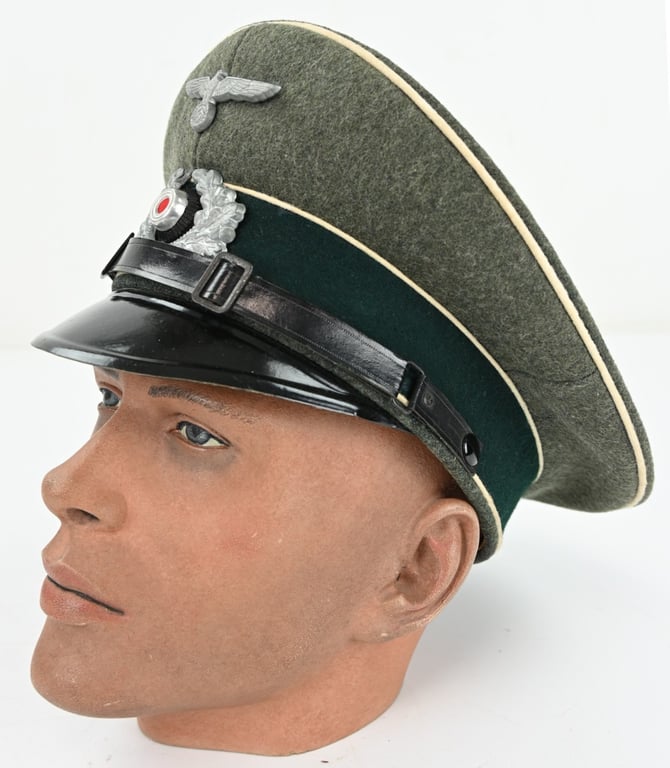 German WH EM/NCO Visor Cap Infantry
