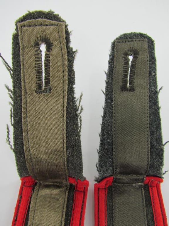 Wehrmacht Heer Artillery NCO Shoulder Boards
