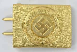 German Water Protection Police Beltbuckle