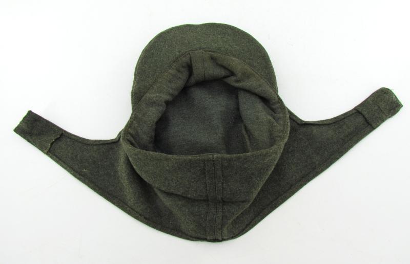 Late war Italian made double button Heer M43 field cap