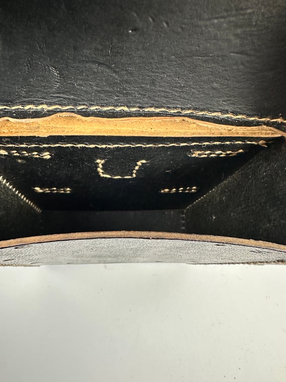 Original German WWII MG 34 Preßstoff & Leather Gunners Kit Tool Pouch