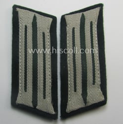 Pair of WH (Heeres) 'standard-issue'-pattern WH (Heeres) collar-tabs...