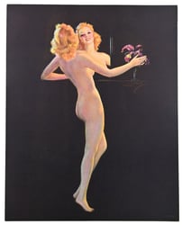 US WW2 Period Pin-Up Poster