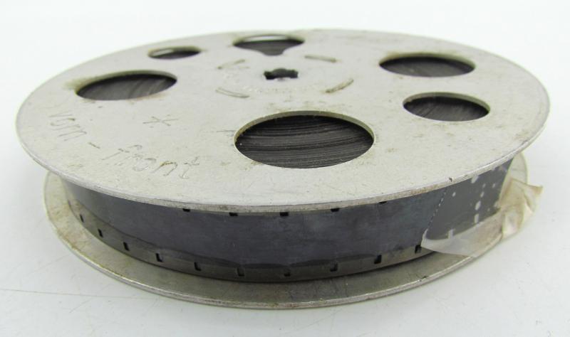 Agfa 16mm film on aluminum film roll