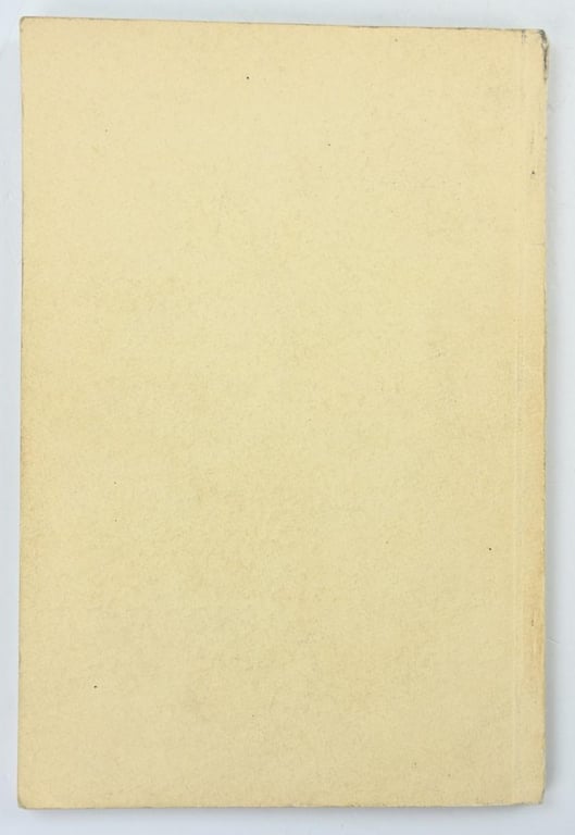 German WH Booklet 'Speech Adolf Hitler' 1936