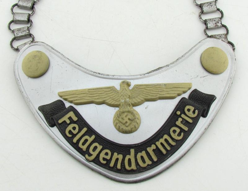 Wehrmacht 'Feldgendarmerie' Gorget "Assmann"
