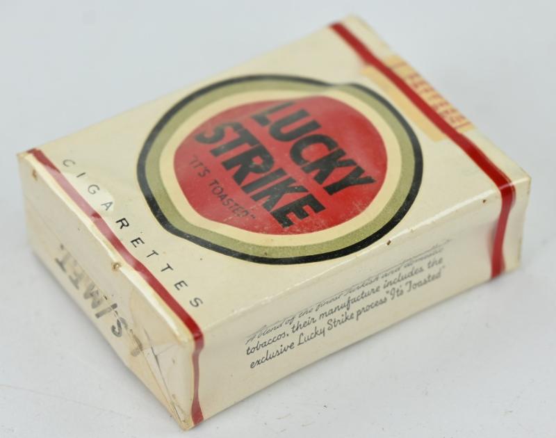 US WW2 Package of Lucky Strike Cigarets