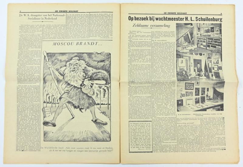 Dutch SS Magazine 'De Zwarte Soldaat' 1941
