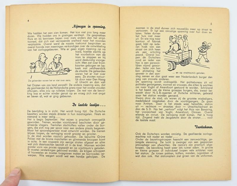 Dutch Book WW2 'Nijmegen in de branding'