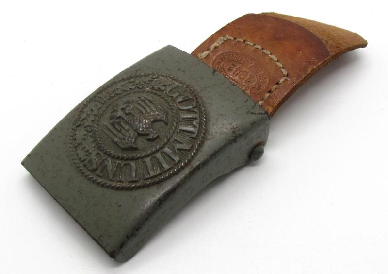 Wehrmacht (Heer) steel buckle by JFS 1942