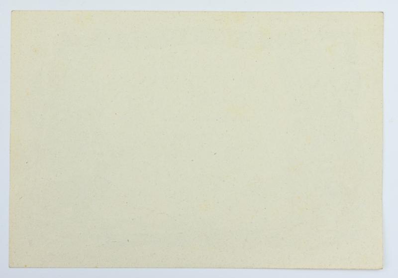 German Third Reich Front Collection Certificate