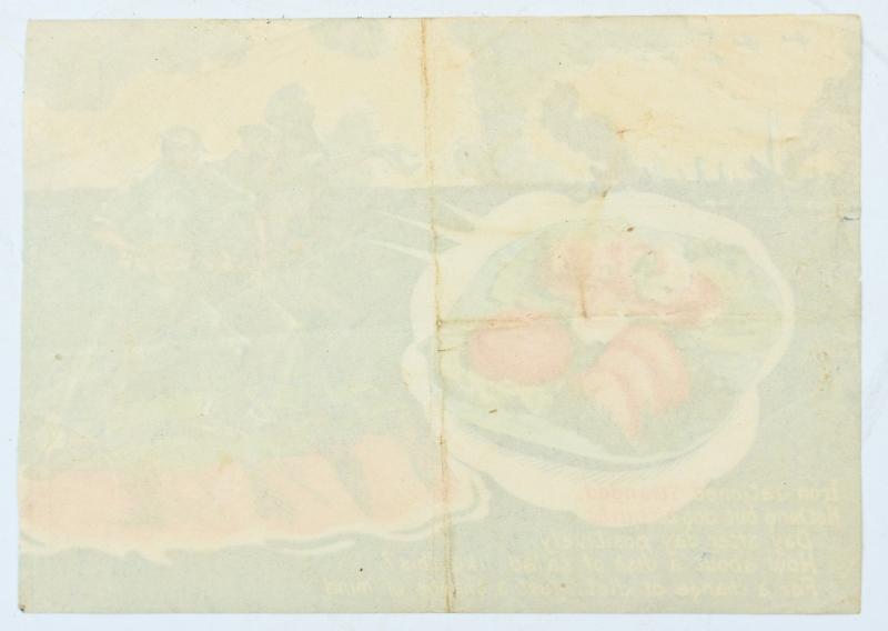 Japanese WW2 Propaganda Leaflet "Dog-Biscuits''