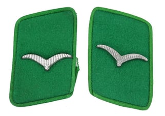 German LW Felddivision Collar Tabs