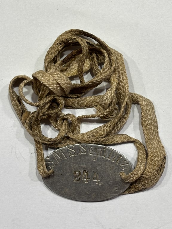 S.M.S. Seydlitz Erkennungsmarke