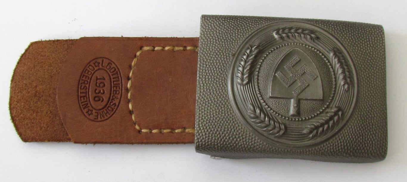 RAD EM/NCO Aluminum Belt Buckle – LGS 1936 – Mint Condition