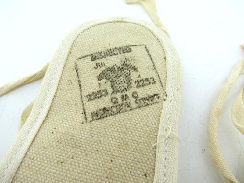 US WWII Era Hospital Slippers