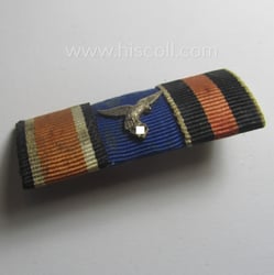 3-pieced medal-bar (ie. 'Band- o. Feldspange') showing resp....