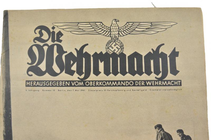 German 'Die Wehrmacht' Magazine 26 March 1941