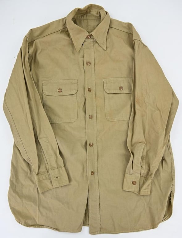 US WW2 EM Rayon Shirt