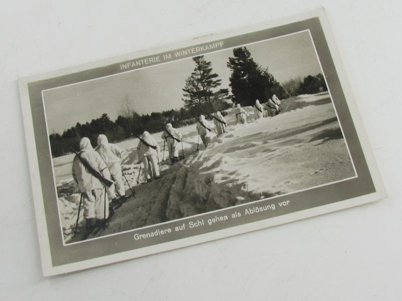 Postcard : Infantrie Im Winterkampf
