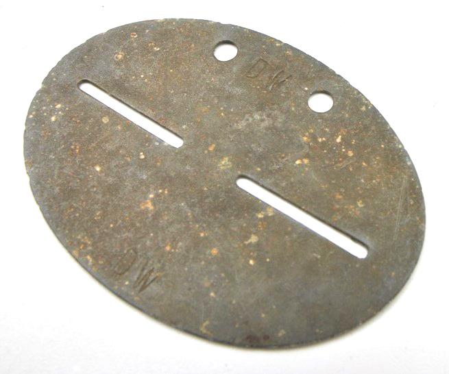 German WH Dog-Tag 'DW'