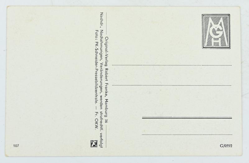 German WH Postcard 'Komm Zuruck!'