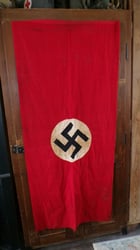 NSDAP Double Sided Party Banner 170x75 CM