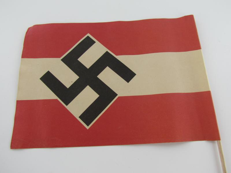 Hitler Youth Paper Flag