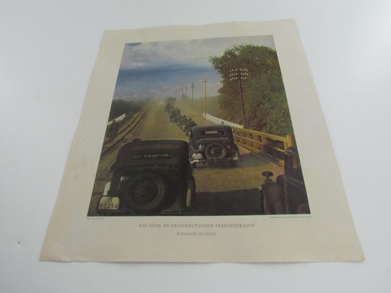 German.Printed Photo,”Das Heer Im Grossdeutschen Freiheitskampf